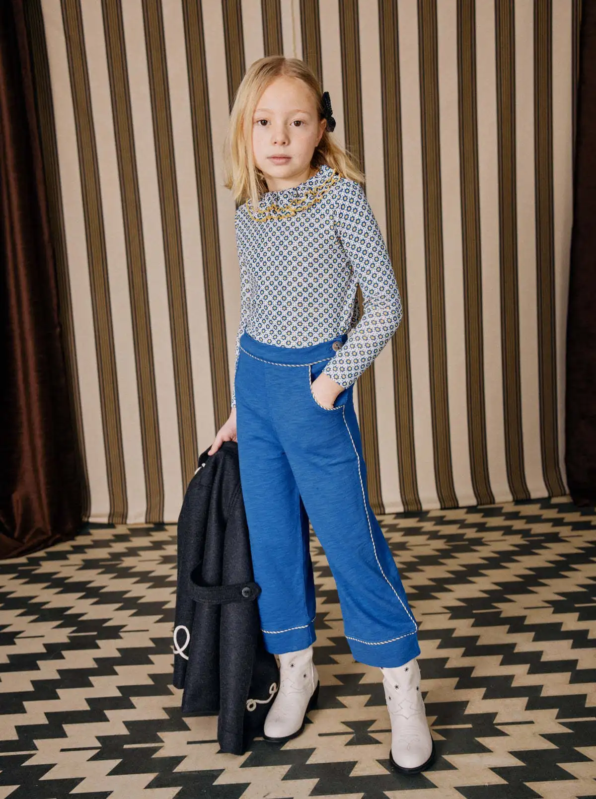 Children's Blouse2022korean Children's Clothing Autumn/wintergirllong