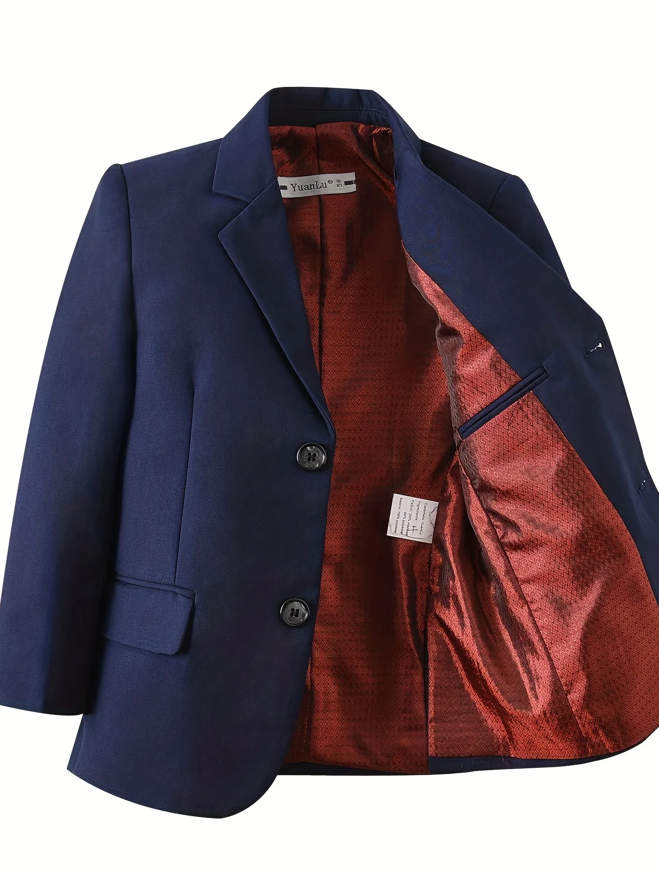 Boys' Suit Jacket Formal Single Breasted School uniforms