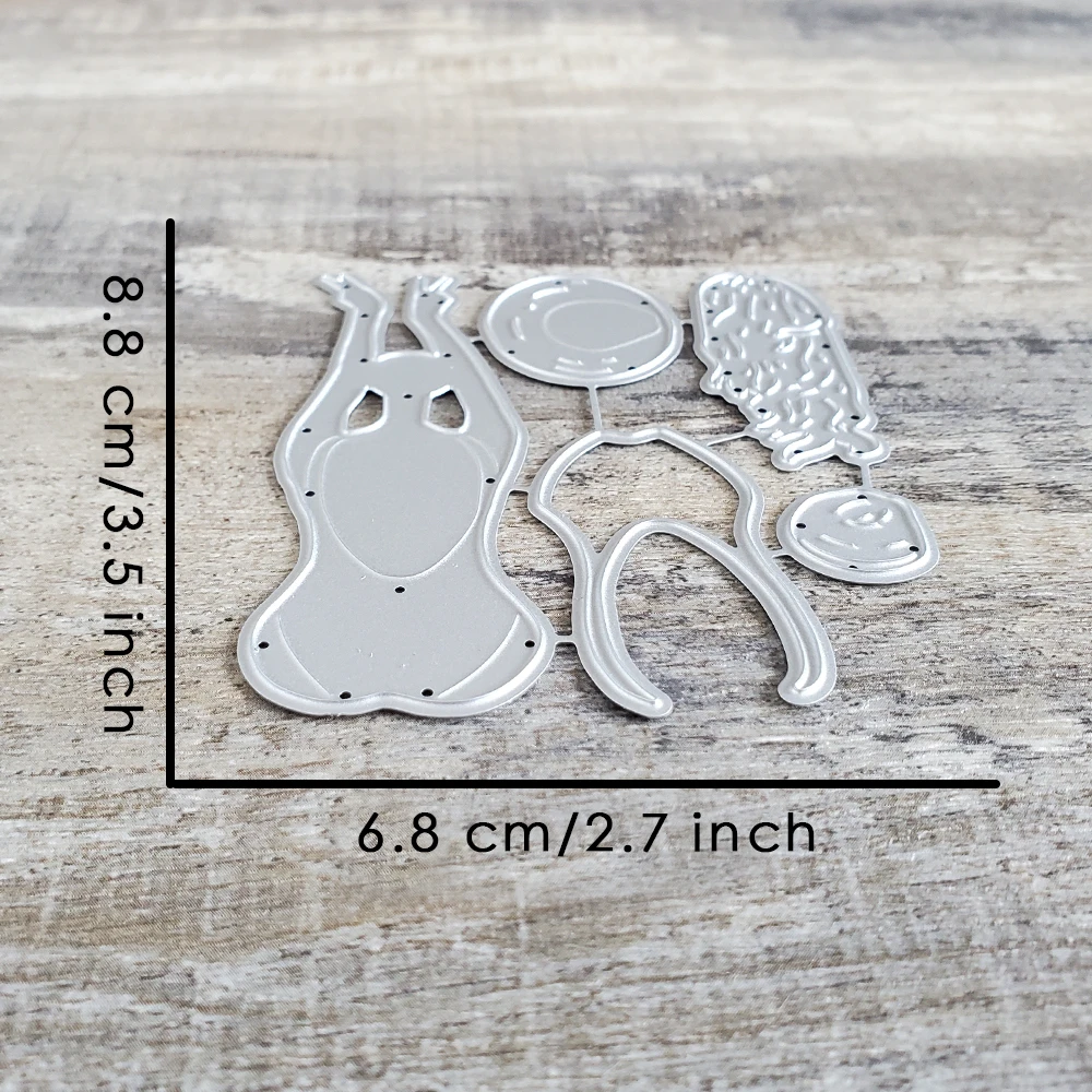 Catlove Sommer Zurück Silhouette Metall Schneiden Stirbt Scrapbooking Form Schablone Stanzen Karte, Der DIY Handwerk Präge Neue Stirbt – Detail 34