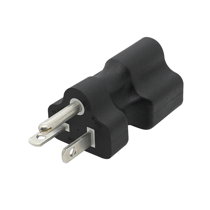 5-20P  5-20R, Nema 5-20P Male TO Nema 5-15/20R  AC , 15A/20A,5-20P 5-15R