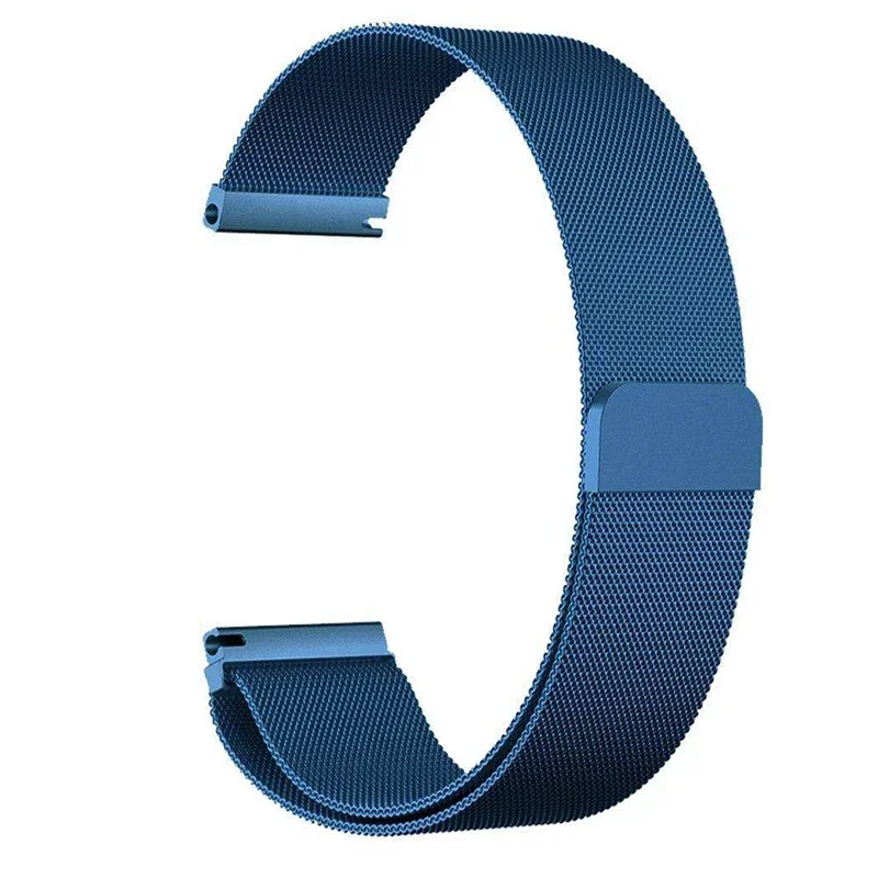 Premium 18mm Milanese Loop Metal Magnetic Bracelet Strap