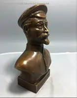 Collection Russia Poland Russian revolutionaries  Felix Edmondovich Dzerzhinsky Bronze sculpture statue the October Revolution 2