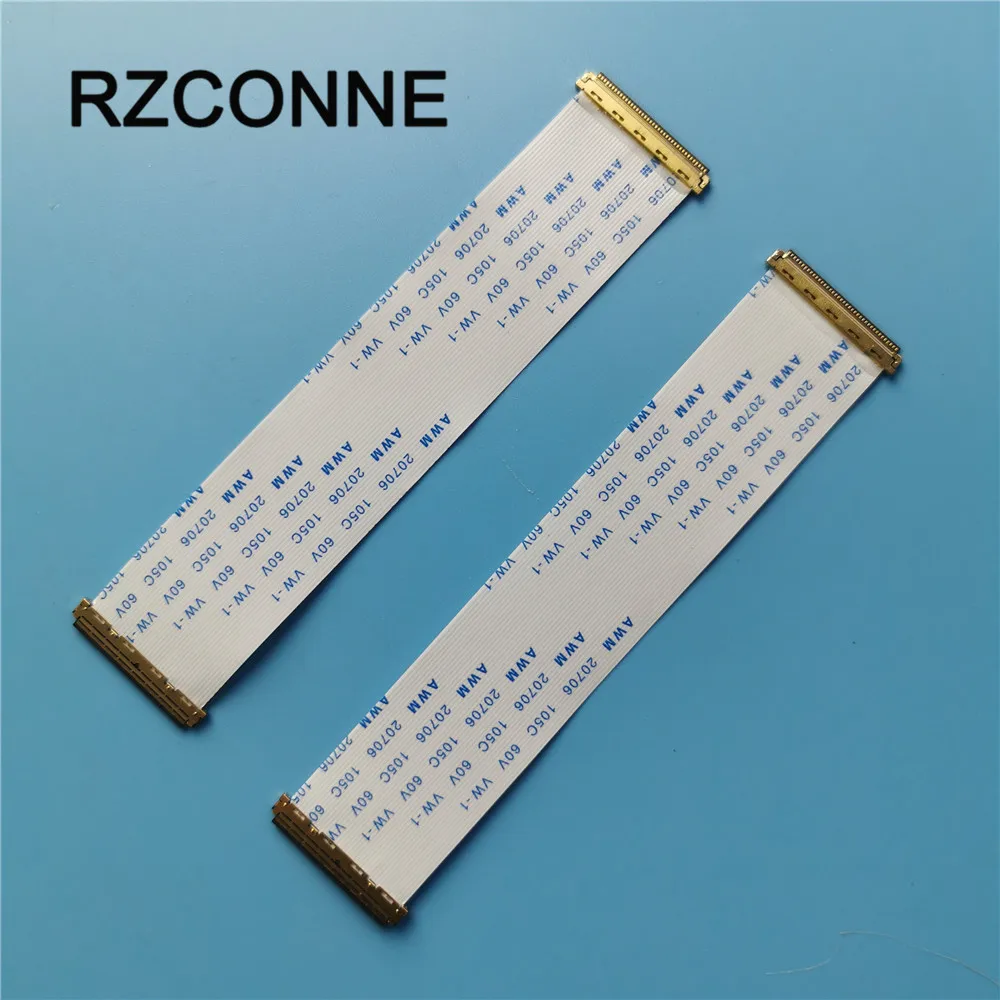 

2 шт. I-PEX 20453-040 FFC гибкие печатные платы гибкий плоский двойной головкой кабель 40 Pin 0,5 мм шаг для 9,7 ''15,6'' 17,3 'EDP панель обратного хода