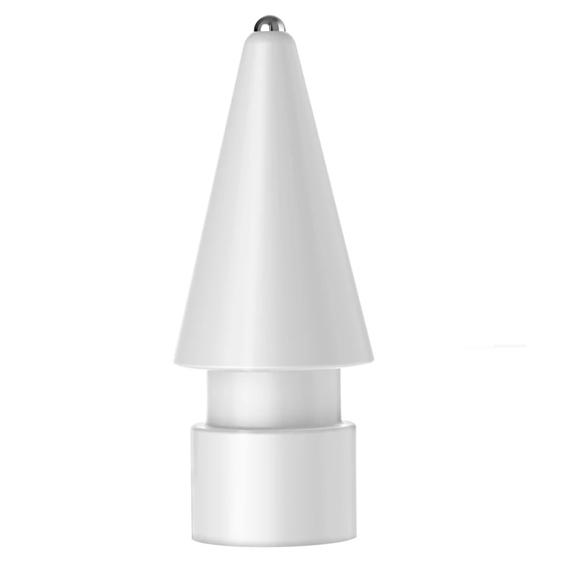 3 Pcs Metal Top Tip Capacitive Pen Precision Replacement Tip Stylus Replacement Tip For Apple Pencil Gen 1/Gen 2,White