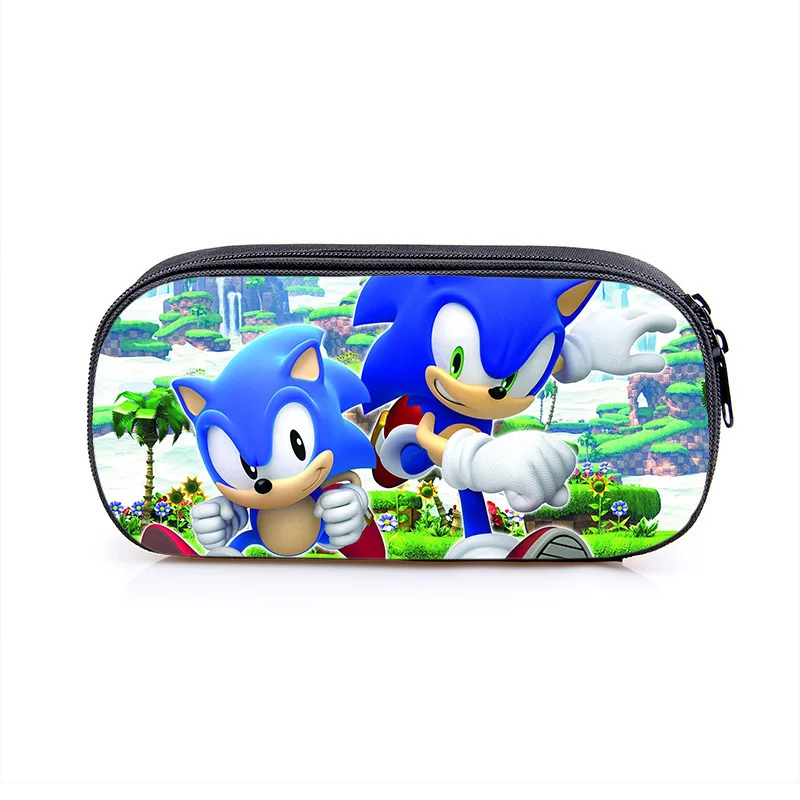 New Cartoon Lunch Bag Sonic The Hedgehog Around High-value Creative Cute  Fashion Large-capacity Student Portable Insulation Bag - AliExpress