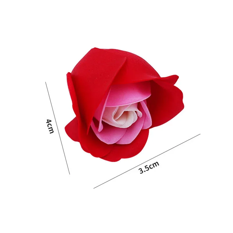 Luxurious Three-Layer Rose Bouquet Gift Box - Set of 25 Elegant Faux Flowers