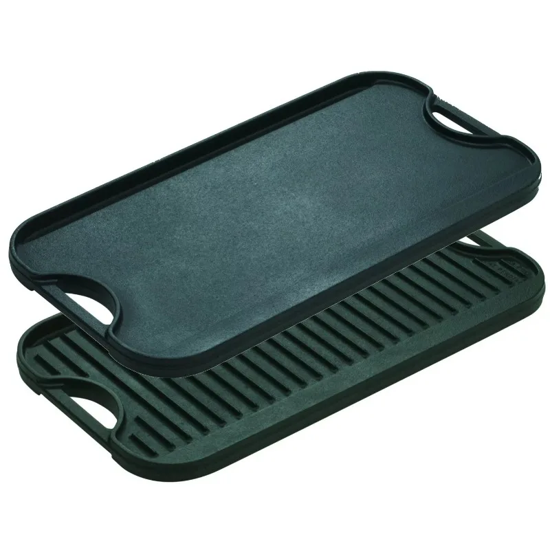 

Lodge Cast Iron Seasoned Pro Grid Reversible Grill/Griddle