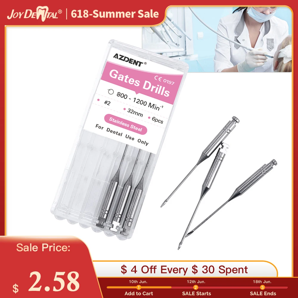 Dental Endodontic Drill Gates Glidden Rotary Paste Peeso Reamers