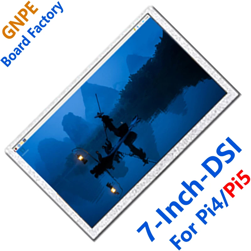 Raspberry Pi 7inch DSI MIPI LCD display Screen For Pi4/Pi5 computer secondary screen computer monitor touch screen display epaper display screen