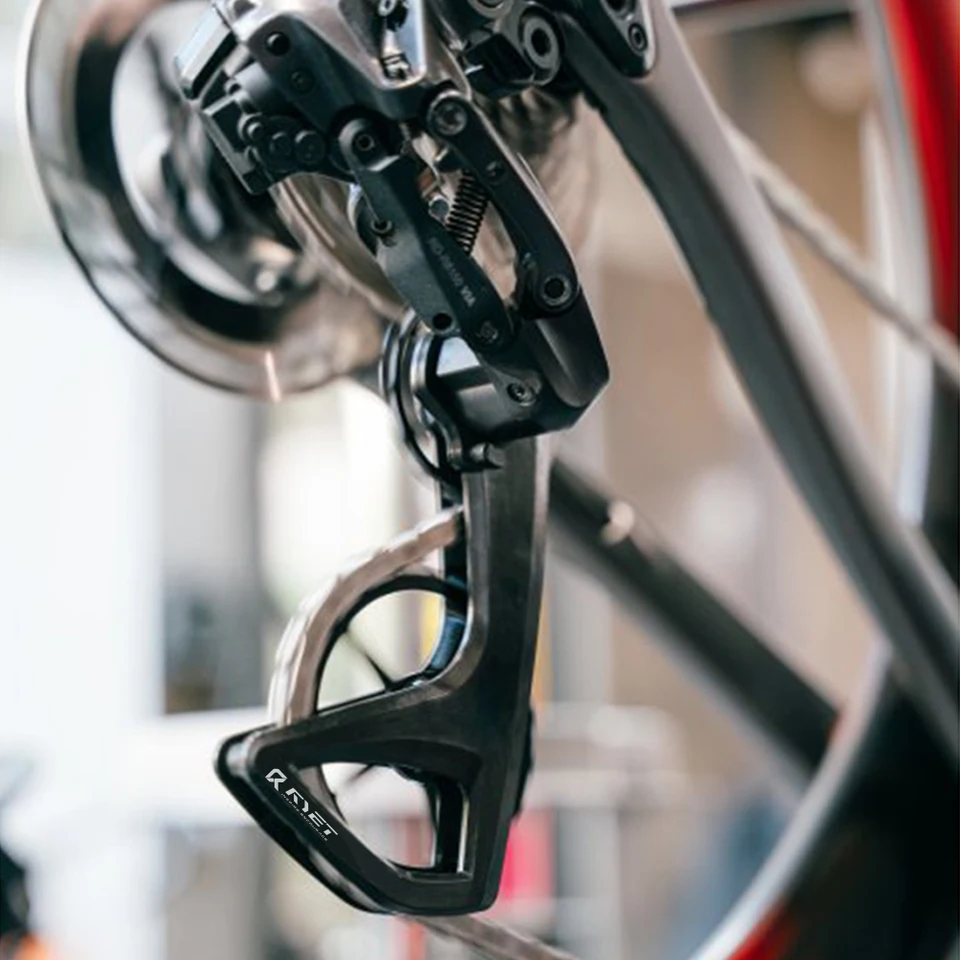 Chape de Dérailleur CyclingCeramic Oversized Aero Cage 14/19T pour Dérailleur Shimano Ultegra (R8000/50) / Dura-Ace (R9100/50) 11V Noir
