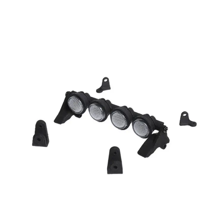 

Dome Spotlights, 4-light Model Roof Lights For 1/18 Rc Crawler Traxxas 1/18 Trx4m Defender/bronco/k5 Fms Scx24 Upgrade