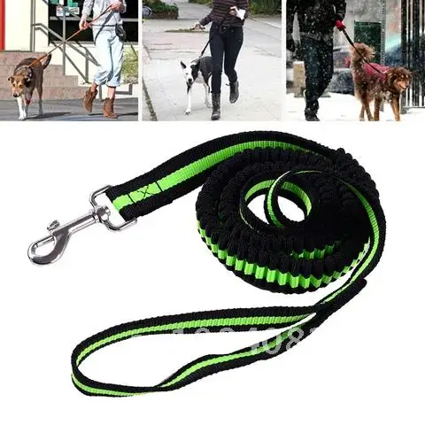 

Nylon Pet Dog Leash Rope 1.8M Stretch Harness Jogging Walking Rope For Medium Large Puppy Width 1-2.5Cm