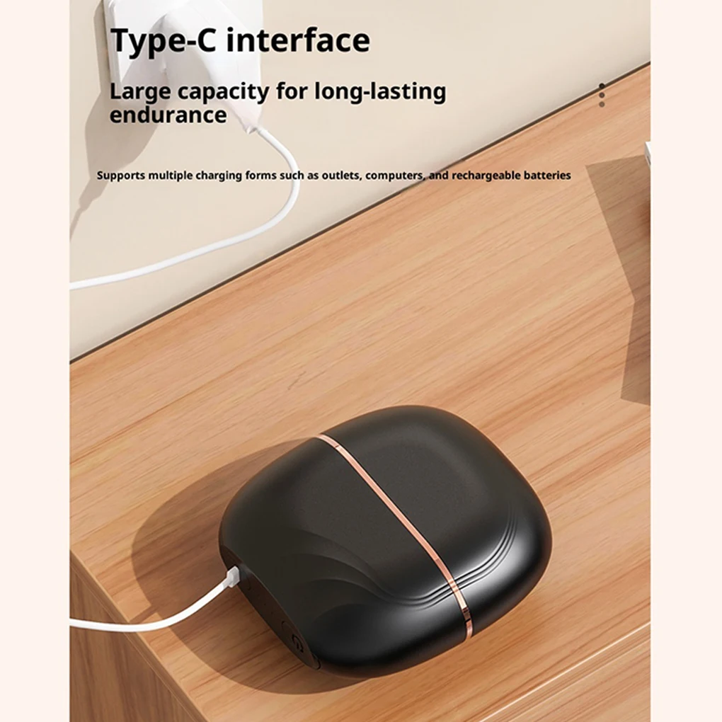Portable Hair Straightening Comb side view