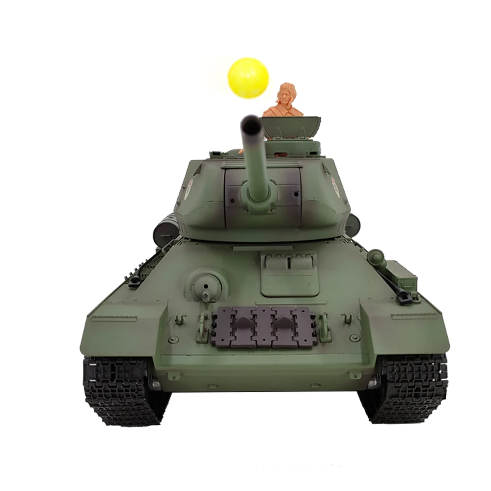 Coolbank 개조 에디션 1/16 2.4ghz 리모컨 소련 T34 탱크 모델, Heng Long 3909-1 러시아 육군 탱크 t34/85 장난감