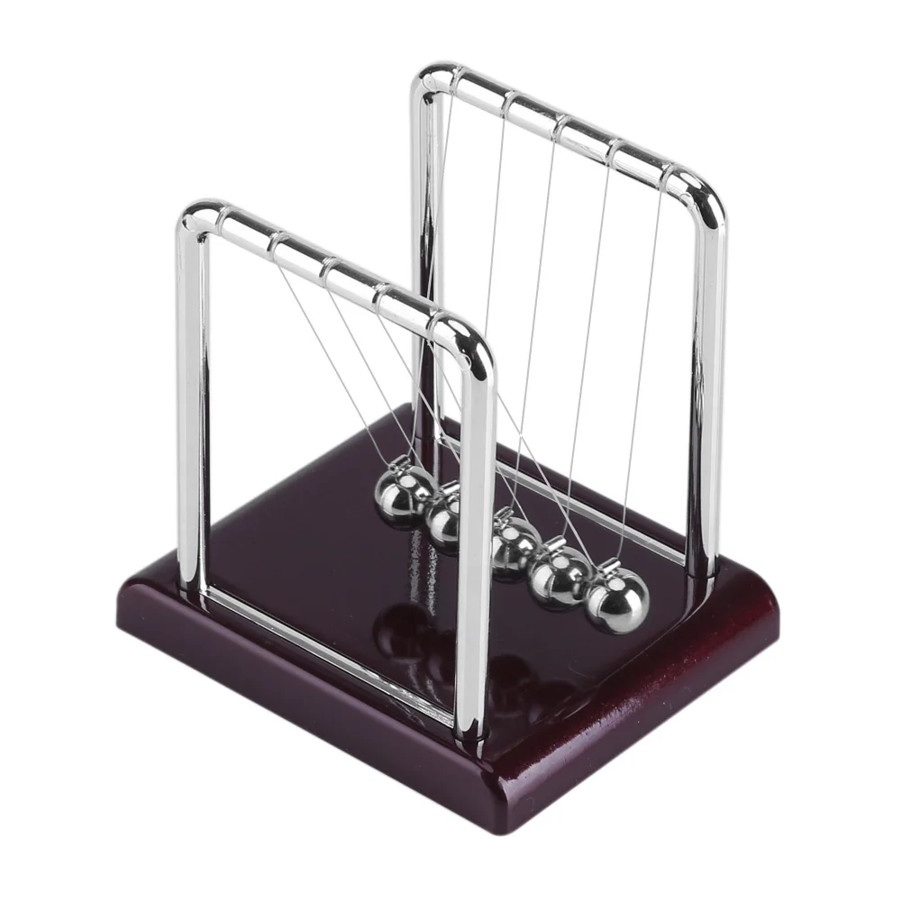 Description Picture 4 of itemBalance Ball Desk Ball Desk Fun Steel Balance Swinging Magnetic Ball Physics Science Pendulum Desk Fun Gift