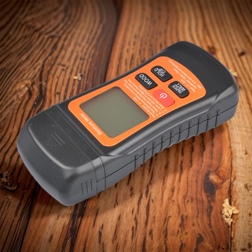 Digital Wood Moisture Meter with Temperature Display