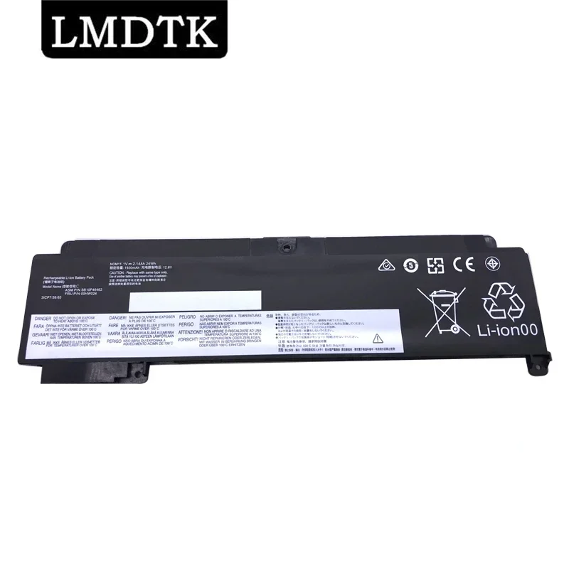 Lmdtk Nuovo 00 Hw022 00 Hw023 00 Hw024 00 Hw025 Batteria Per Laptop Per Lenovo T460S T470S Asm P/N Sb10F46462