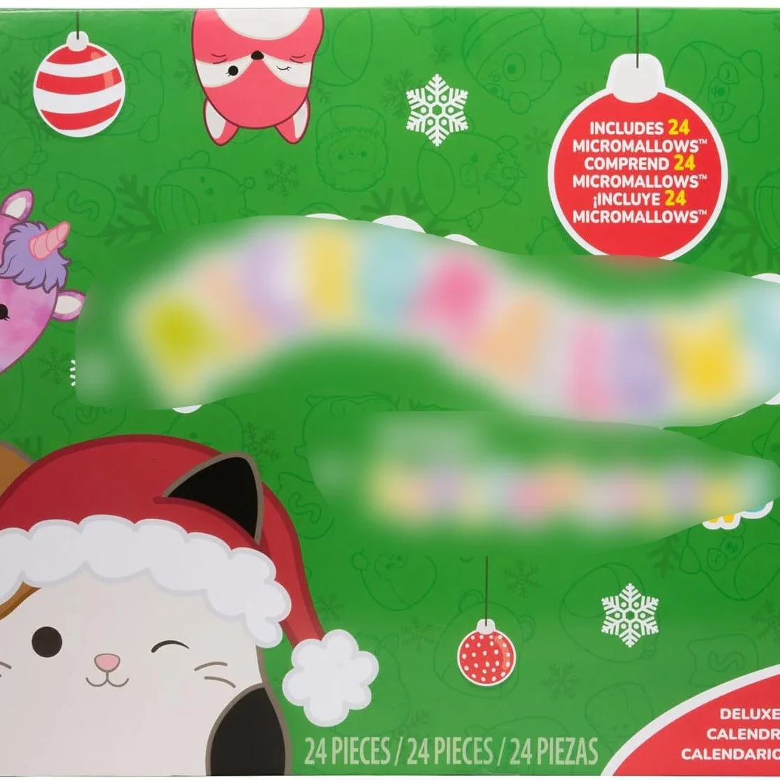Plastic Ornament Advent Calendar Kit 24 Days Christmas Advent Calendar Christmas Gift Kids Teens