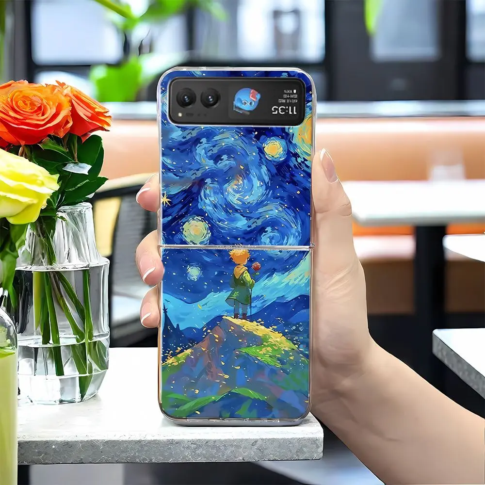 Vintage-Inspired Transparent Mountain Design Phone Case with Hard PC Back Cover