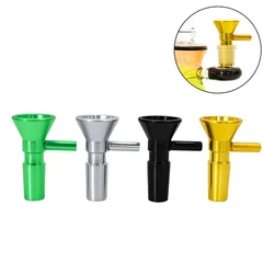 14mm Laboratory aluminium alloy Borosilicate Handle Funnel Type Bowl Chemistry Gadgets