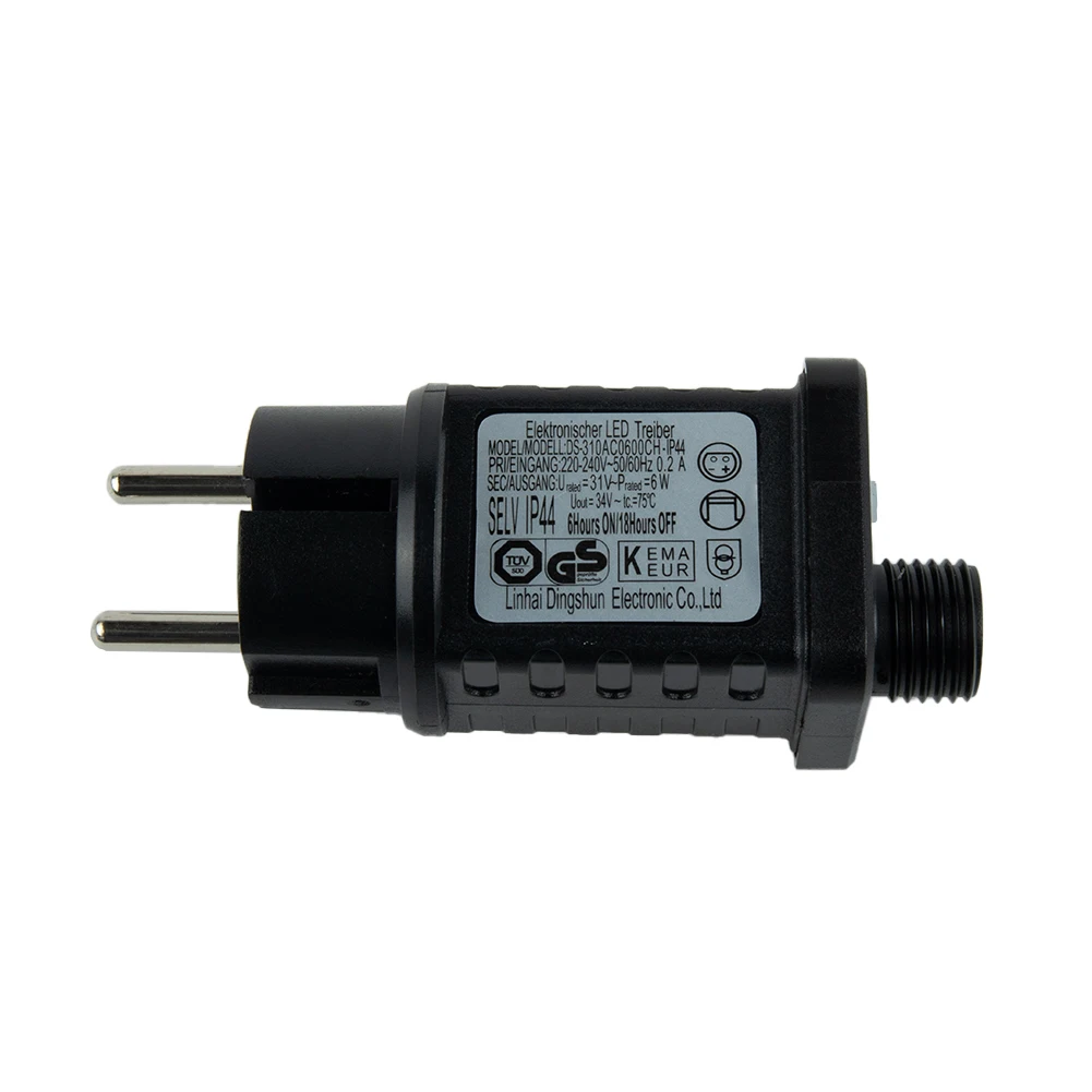 Transformer Power Adapter Waterproof 220V-240V 31V 50-60Hz 6W Accessories Durable For Christmas Tree Brand New