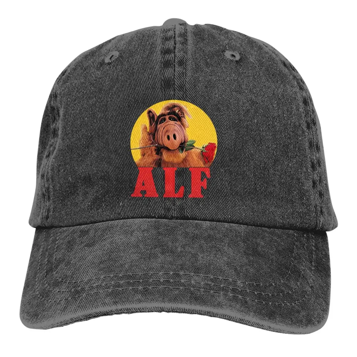 

Розовые бейсболки, Кепка с козырьком, серия ALF с анимацией, солнцезащитные ковбойские шапки для мужчин, Кепка-тракер, папа