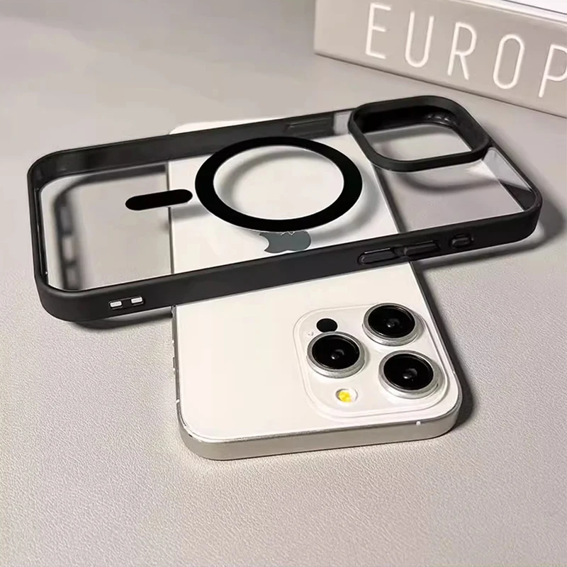 Luxury Candy For Magsafe Wireless Charging Phone Case For iPhone 17 16 15 14 13 12 11 Pro Max 16 Plus 16e 17 Air Magnetic Cover