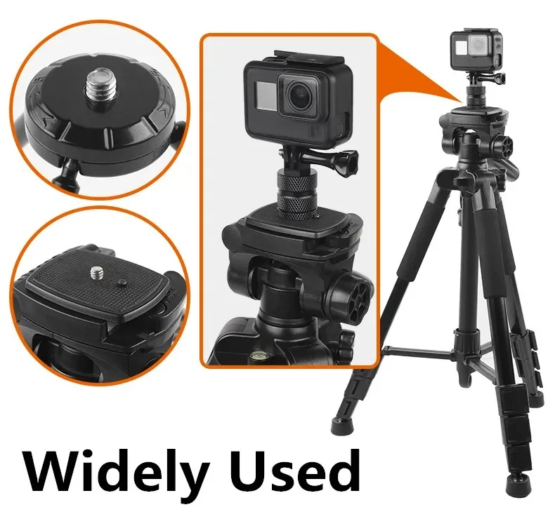 Supporto Girevole A Sgancio Rapido In Alluminio Per GoPro Hero 8/9/10/11/12, Akaso, SJCAM, Xiaomi Yi - 5