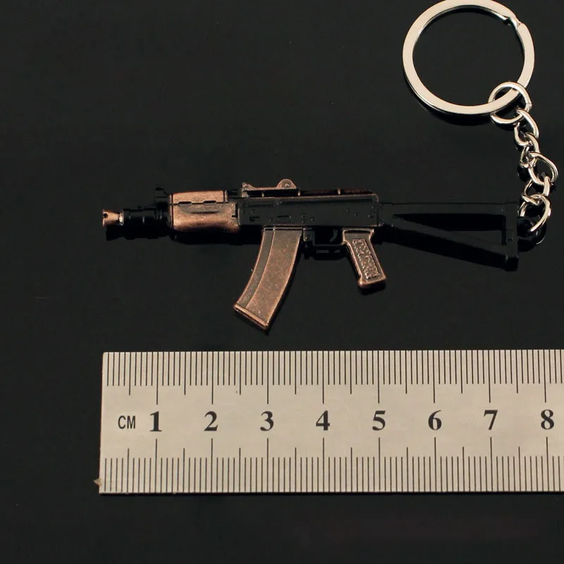 25cmナイフスキン アリーナブレイクアウト ミニ武器 キーホルダー アクセサリ アリーナブレイクアウトaks74uモデルキーホルダー,diyのもの,cf