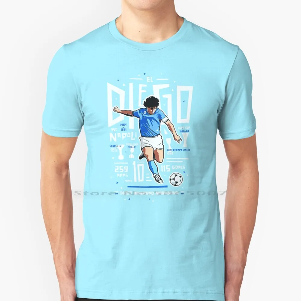 Diego Maradona Argentina Rip Diego Maradona Argentina Diego Maradona Argentina T Shirt 100% Cotone Diego Maradona Argentina