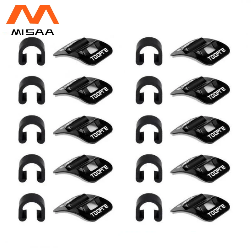 10 PCS Mountain Bike Bicycle Brake Cables Guide Seat Frame Tubing