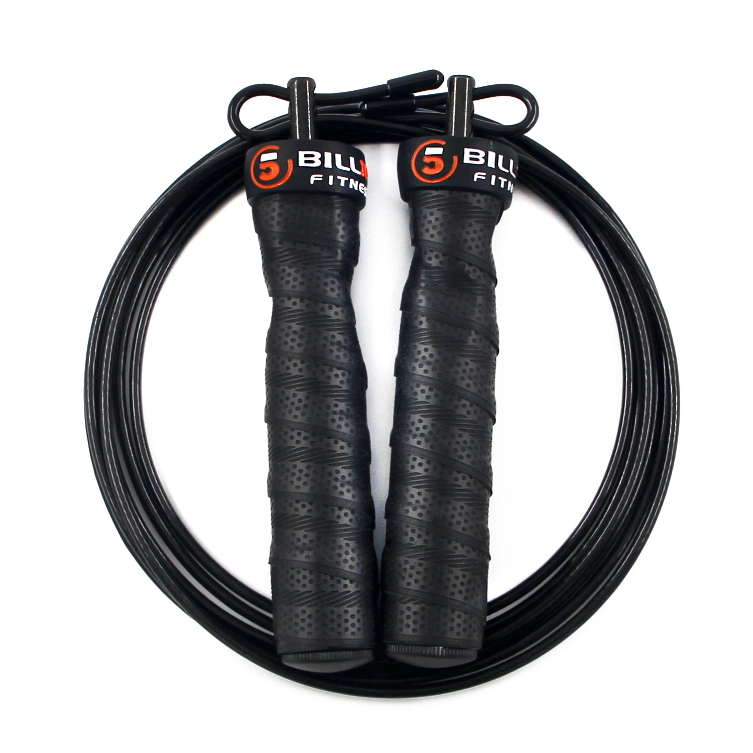 5B Adjustable steel wire bearing racing skip rope anti-slip sweat absorption sports competition household fitness exercise