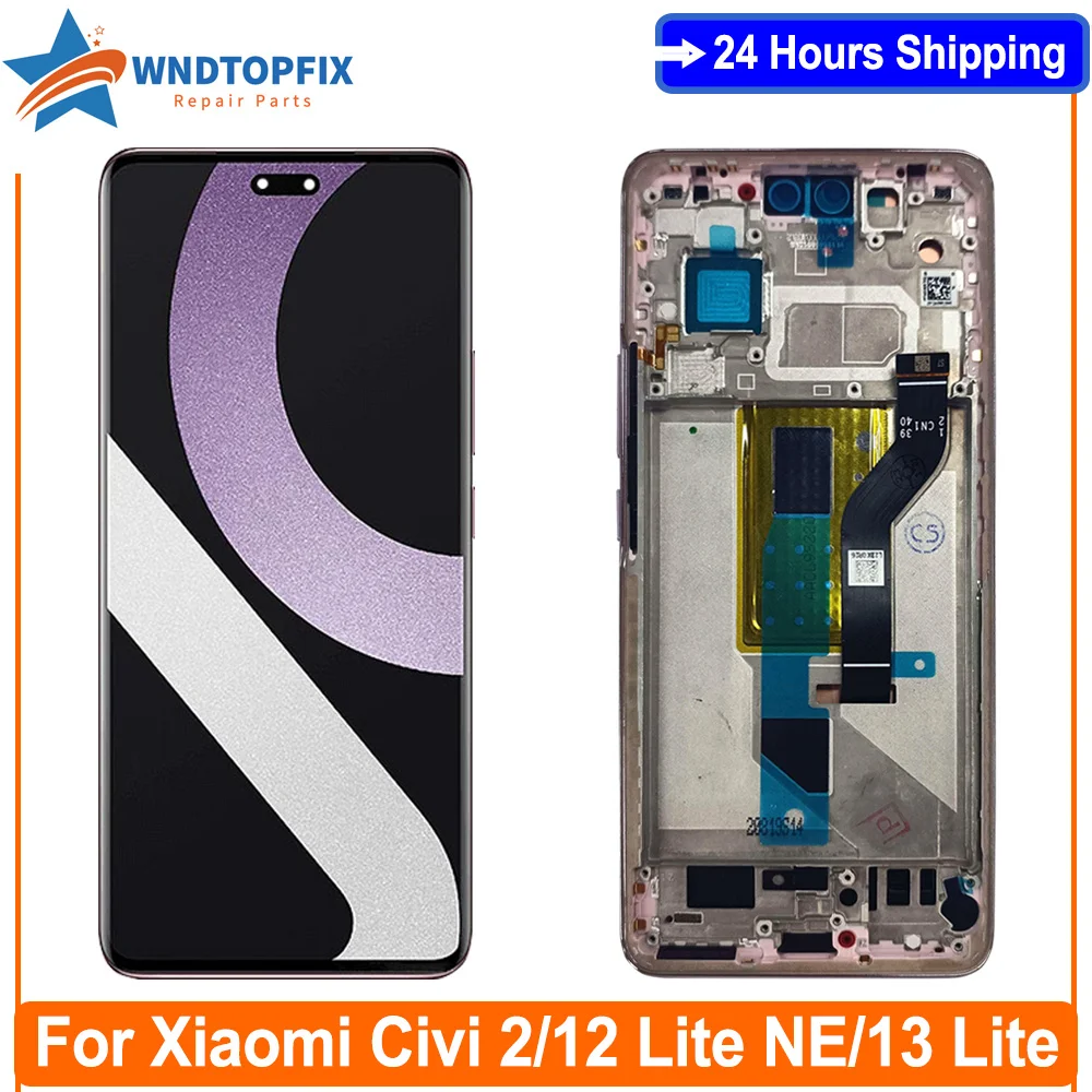ЖК-дисплей 6,55 дюйма для Xiaomi 13 Lite, ЖК-экран 12 Lite NE с сенсорным  экраном и дигитайзером в сборе для Xiaomi Civi 2 2209129SC, ЖК-экран |  AliExpress