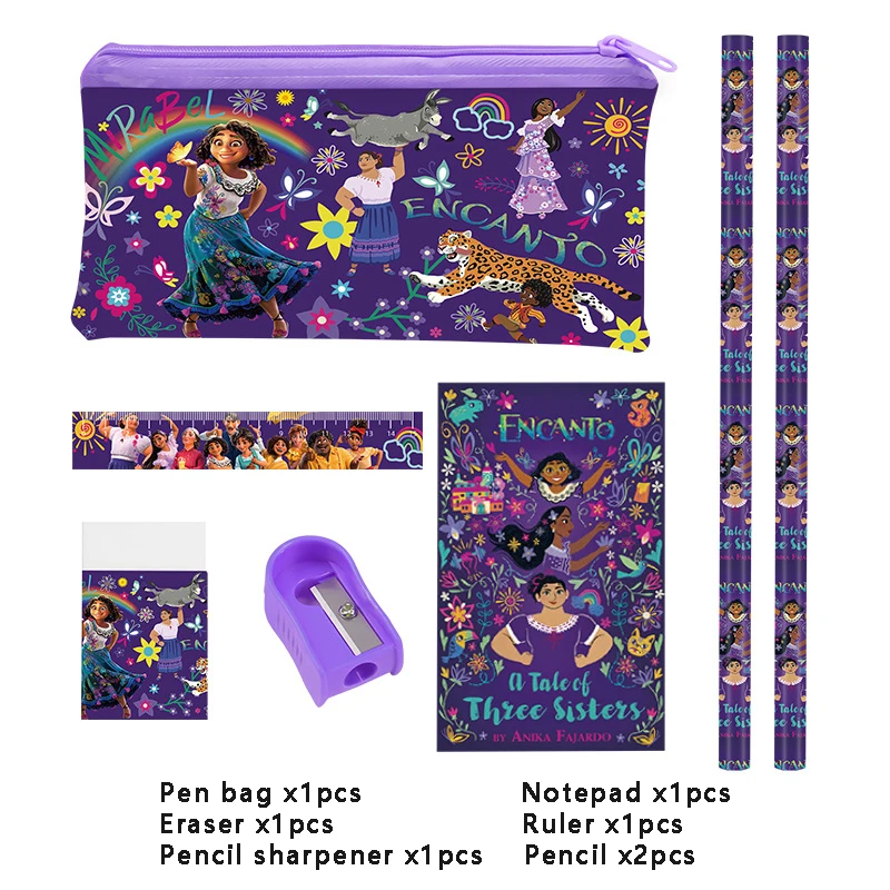 7pcsEncantoMirabellIsabellaStationeryDisneyStudentStationery