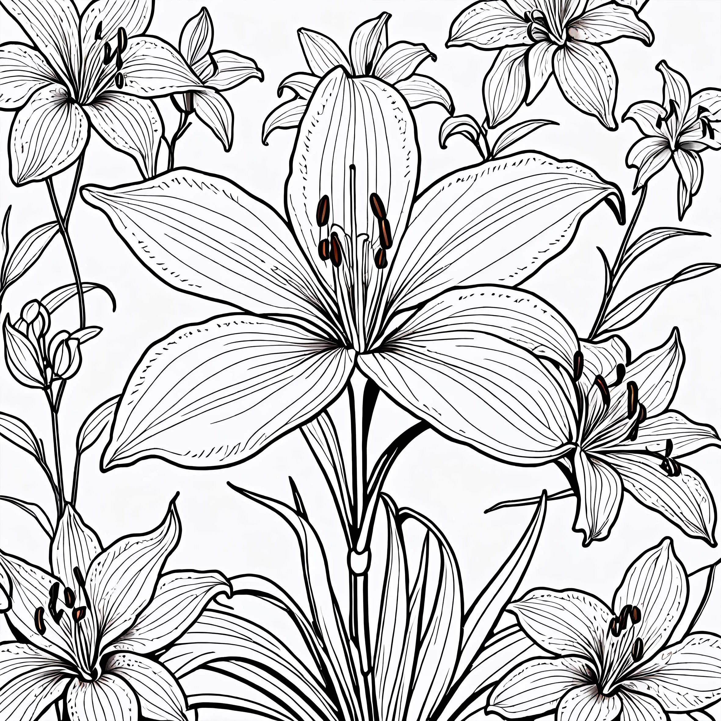 1pc Art Coloring Book 24Page Artistic Graphics Flower For Birthday Party Relieve Stress Kill Time Graffiti Painting Drawing Book 4