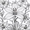 1pc Art Coloring Book 24Page Artistic Graphics Flower For Birthday Party Relieve Stress Kill Time Graffiti Painting Drawing Book 4