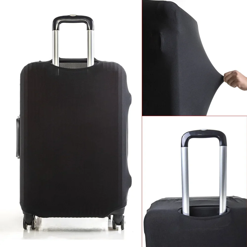 Stretch Luggage Covers 18-32 Protector Travel Luggage Suitcase Protective Cover Gold Letter Series Dust Covers Travel Organizer 4