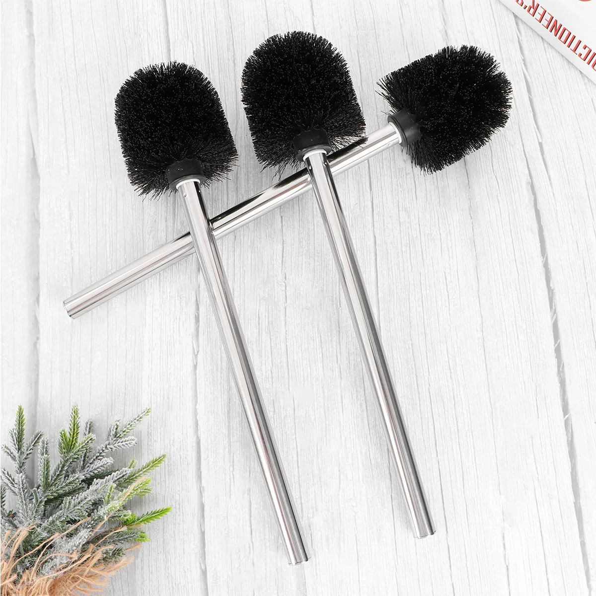

WINOMO Toilet Creative Fashion Stainless Steel Modern Practical Clean Tools for Bathroom
