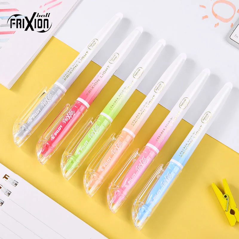 펜 파일럿 SFL-10L Frixion 지울 수있는 형광펜 Natural Color
