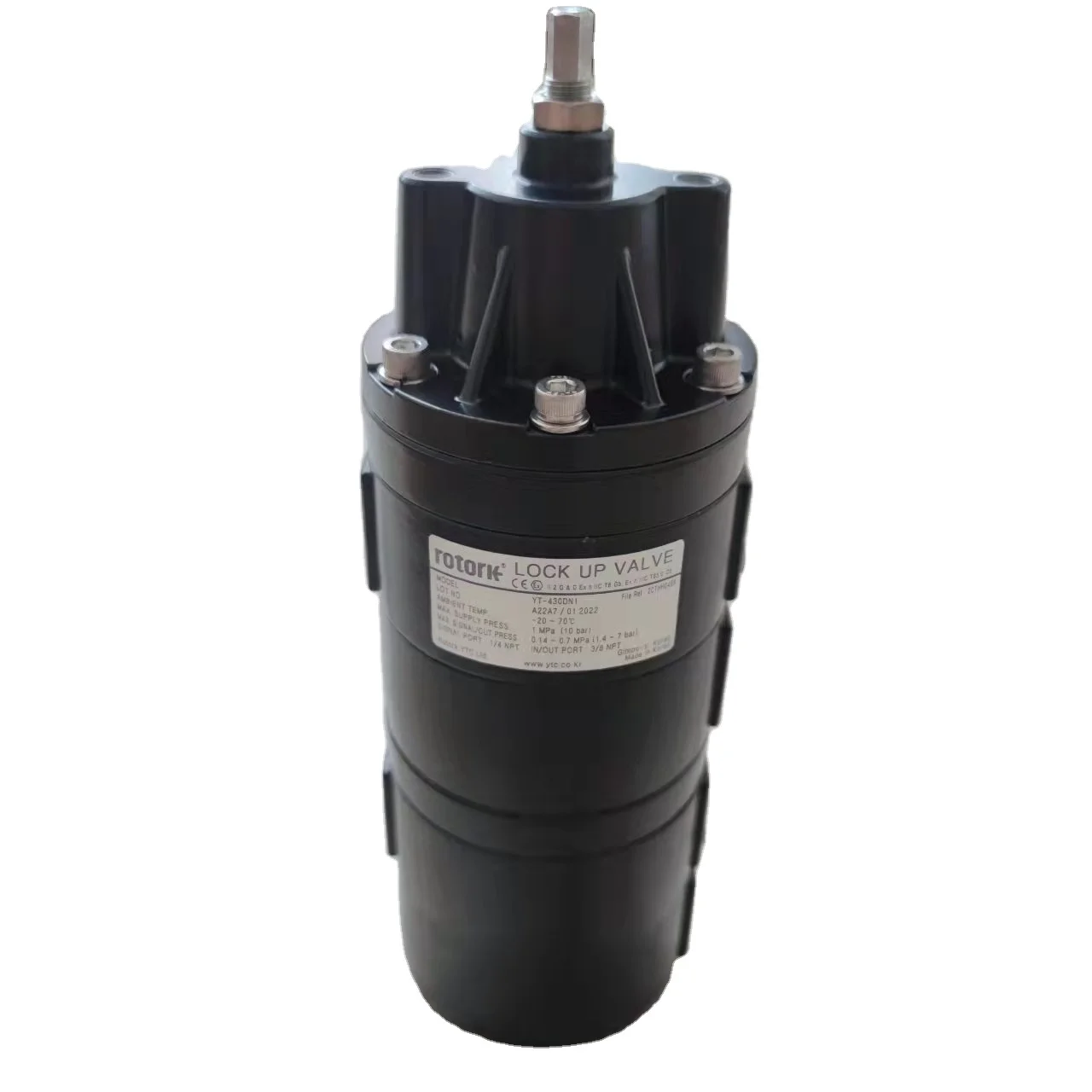 

Original korea YTC YT-430 air lock up valve in YTC valve