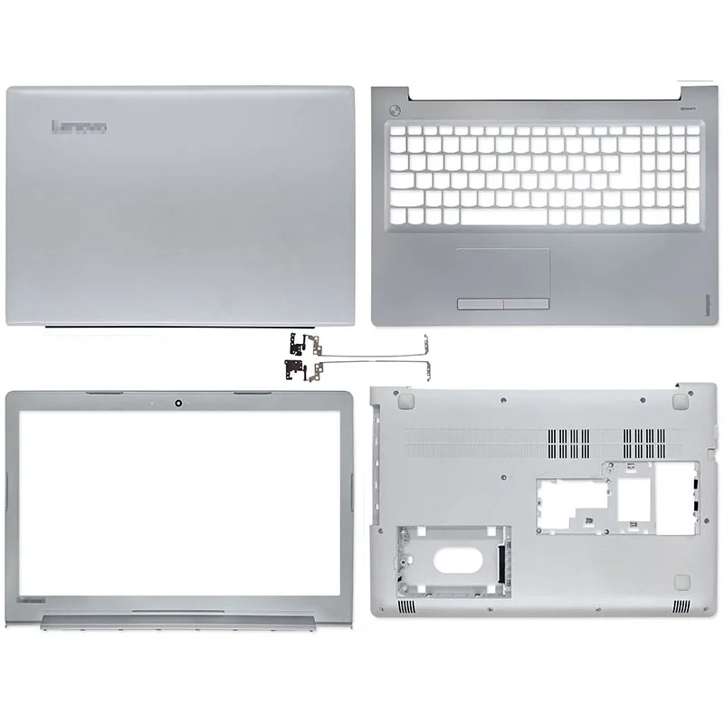 

Новинка для ноутбука Lenovo ideapad 310-15ISK 310-15 310-15ABR, задняя крышка ЖК-дисплея, передняя панель, Упор для рук, нижний корпус, верхний корпус, серебристый, черный