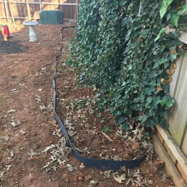 Tájkép Szegély Szegélyű Szegény Kerítés Öv Határ Menti Kerti Gyep Kő Elszigetelő Út Növényi Kiegészítők Rugalmas Tábla - Image 5