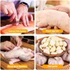 1/10PCS Stainless Steel Garlic Peeler Quickly Garlic Peeling Pig Hair Plucking Clip Manual Tweezers Kitchen Gadgets Accessories 6