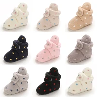 Infant Baby Toddler Shoes Winter Warm Ankle Boots for Girls Cotton Round Toe Booties Boys Snow Boots Kids Soft Fashion Shoes 1