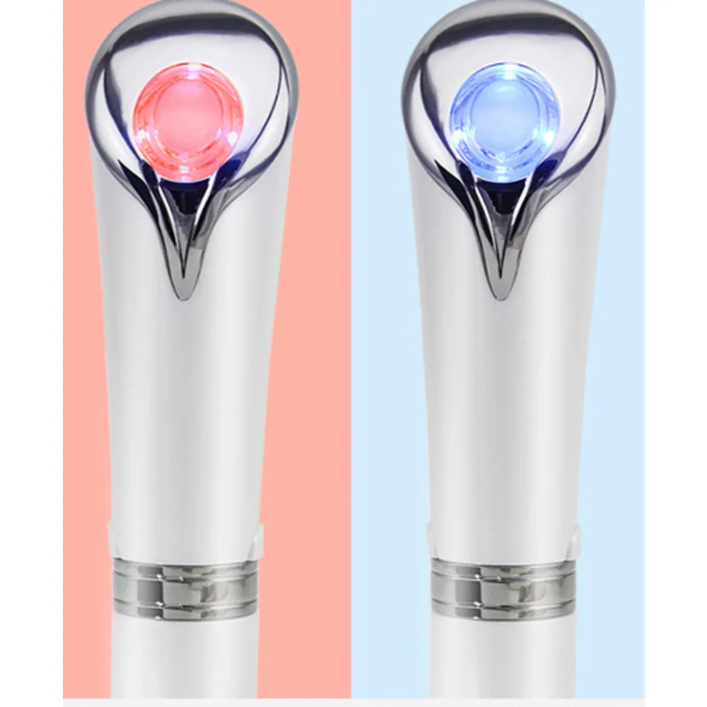 Nuovo strumento per il massaggio degli occhi tenuto in mano con riscaldamento a vibrazione dell'asta della penna elettrica B Presentata la giada colorata_voghion.com