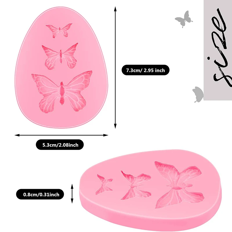 Butterfly Mini Silicone Mold - Wholesale Supplies Plus