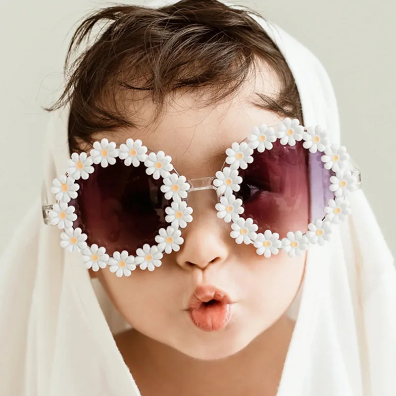 2 pezzi/carta marghera occhiali da sole per bambini occhiello fiocco fascia set fasce elastiche per capelli in nylon occhiali da sole al mare copricapo per bambini  1501