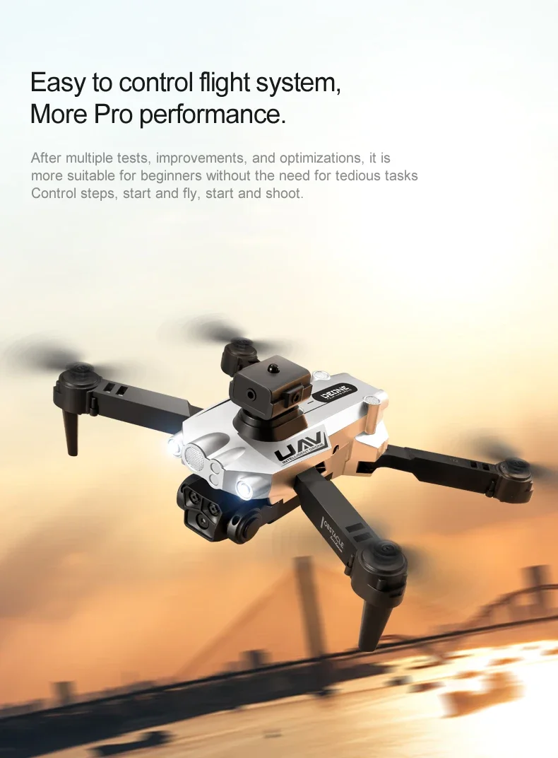 Description Picture 6 of itemIconic Brand LU200 GPS Drone 8K Camera HD WIFI Dual-Camera Aerial Photography Optical Localization Four-way Obstacle Avoidance Drone