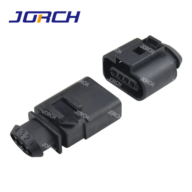 1 set 4 Pin way 1.5mm Auto Temp sensor plug waterproof Electrical Wire connector for VW car truck 1J0973804 1J0973704