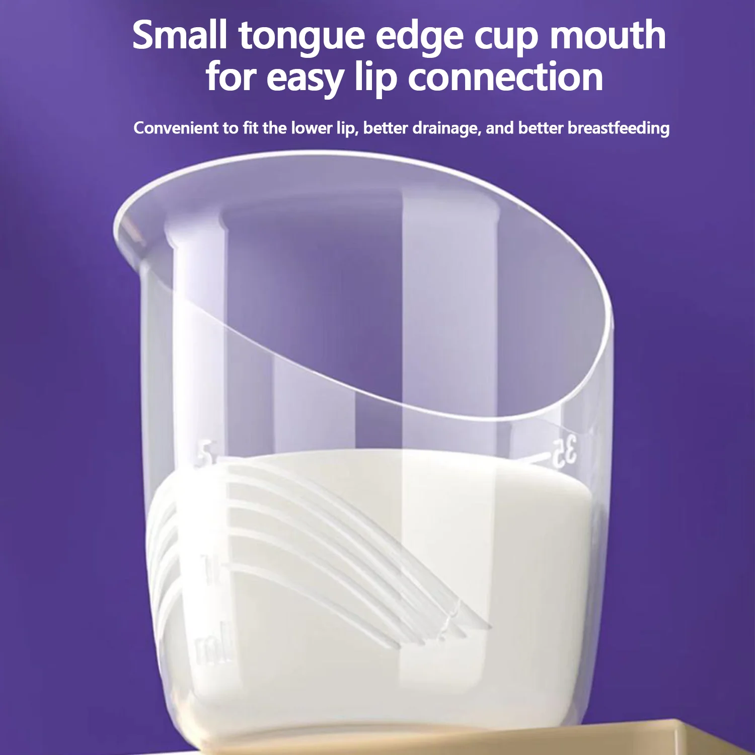 35ml transparent baby feeding cup hospital recommends newborn feeding cup measuring imported PP material